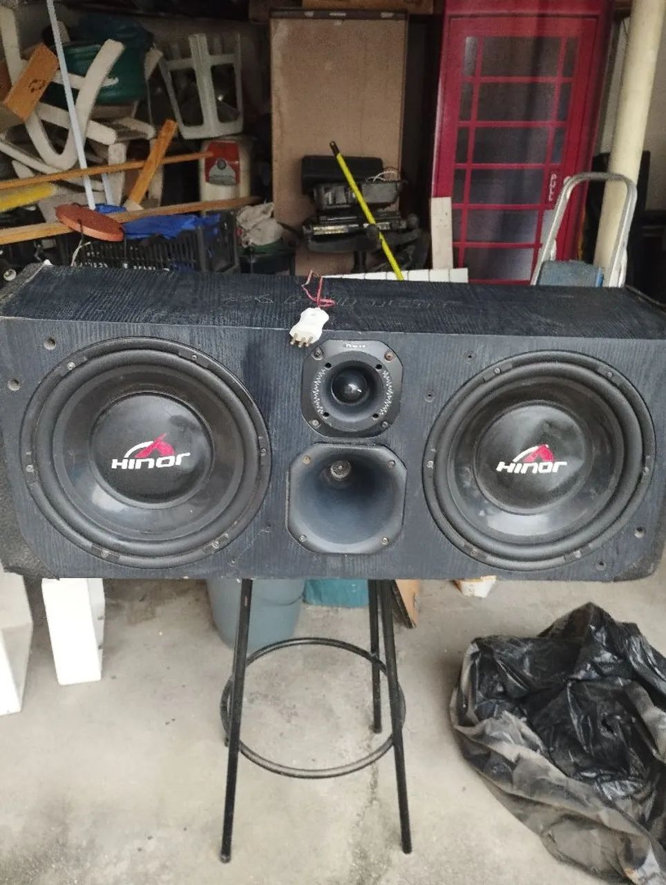  caixa de som hinor - Foto 2