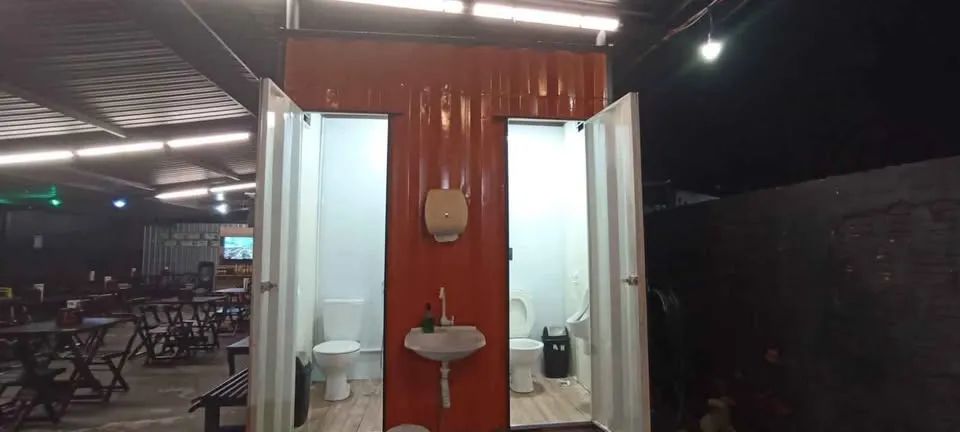 Container Para Comércio aceito carro, com 2 WC 8mx 2,5m. - Foto 5