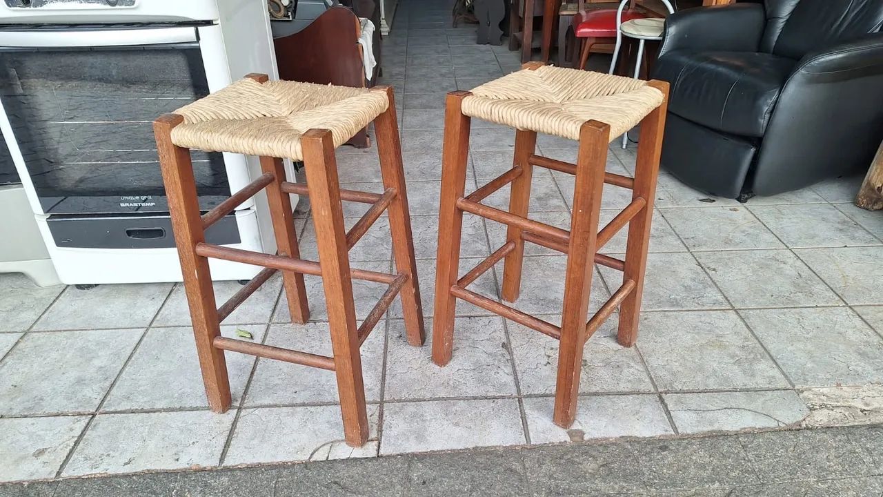 Par que banqueta vintage  - Foto 5