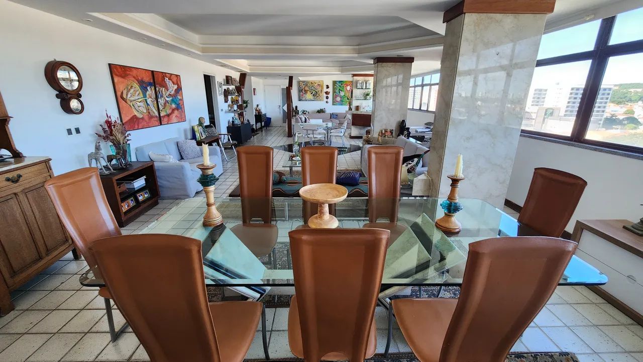 Apartamento para venda com 320m², 04 suítes + esc. e Lagoa Nova por R$990.000,00 04 vagas 