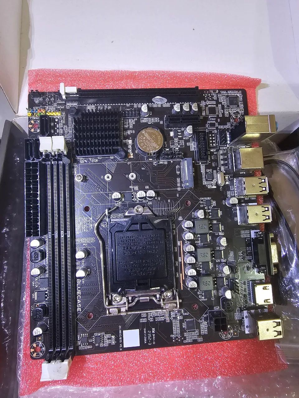 Placa 1155 ZXH61C B75 V5. 0 nova 6 meses de garantia - Peças