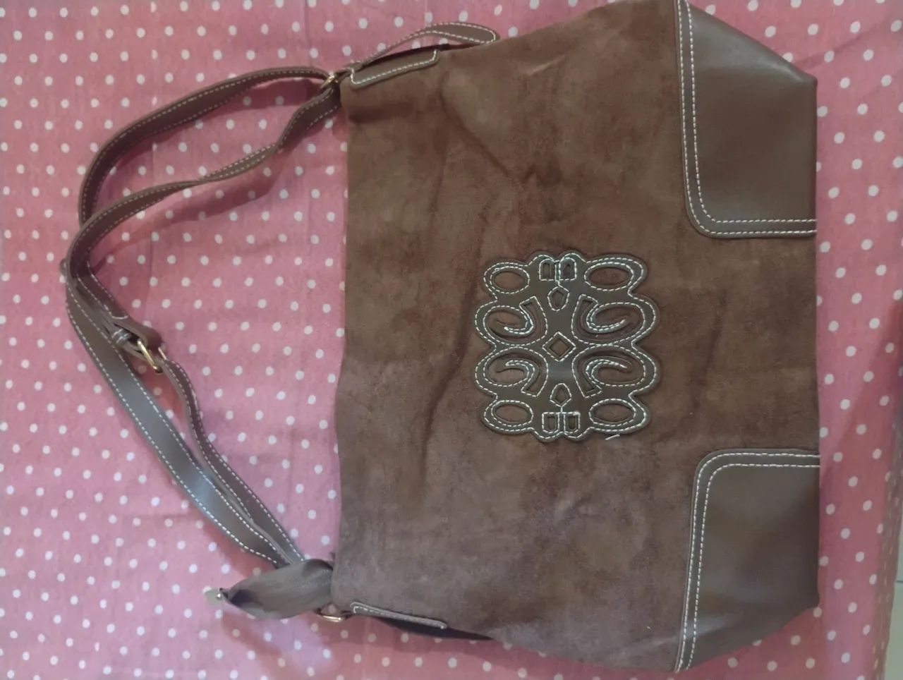 Bolsa de ombro média 