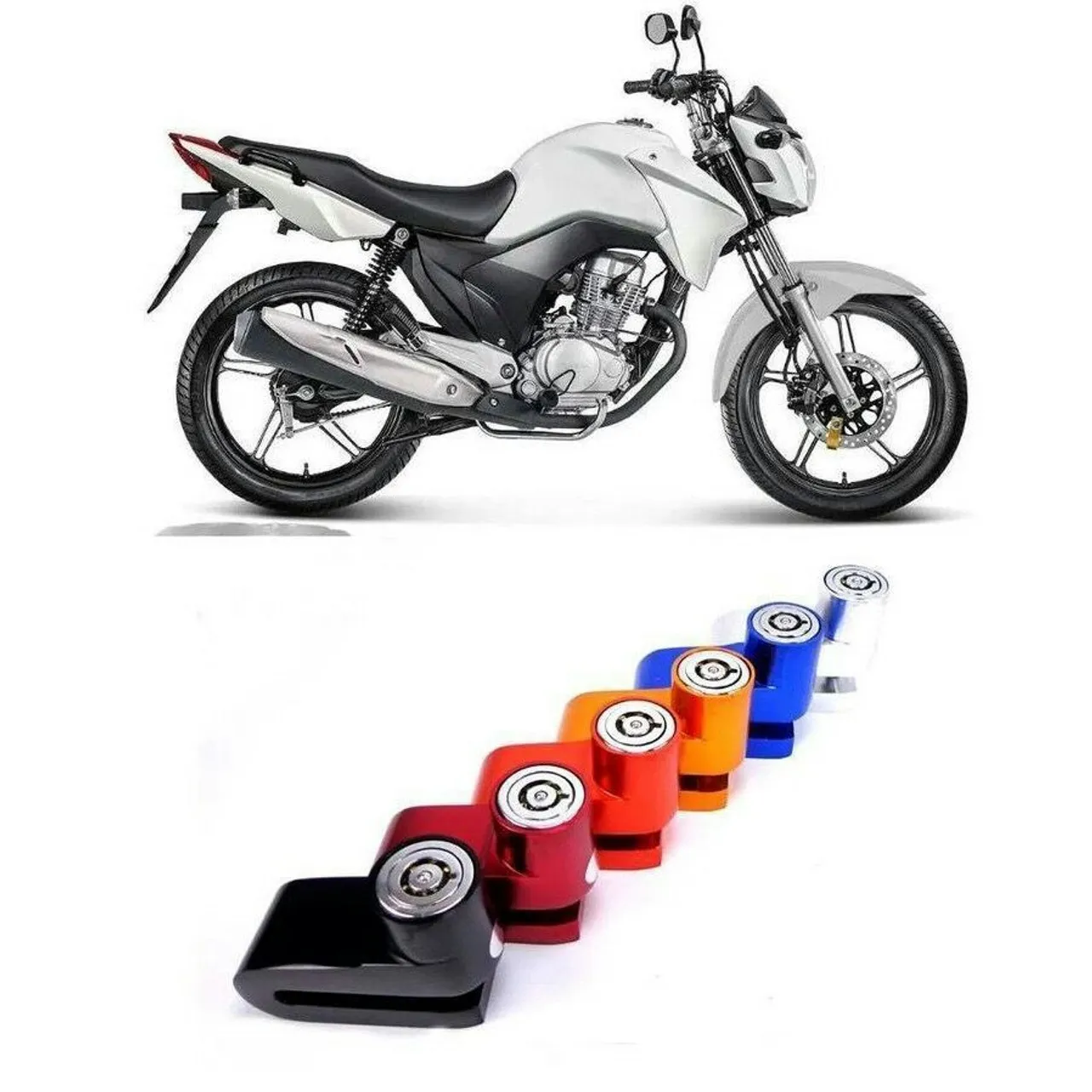 Trava Disco de Freio para Moto 