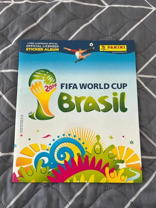 Álbum da Copa Do Mundo de 2014 Brasil - Incompleto - Original