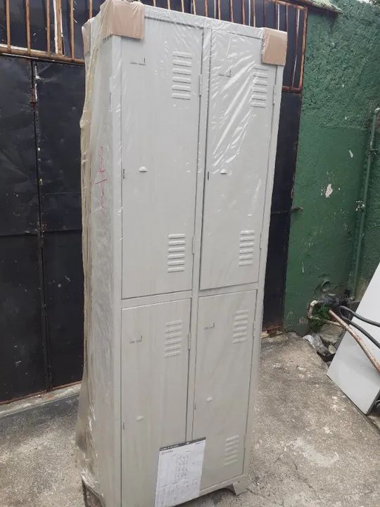 Roupeiros de aço 2,4,6 e 8 vãos grandes novos !!!!!!!!!!!!!!!!!! - Foto 5
