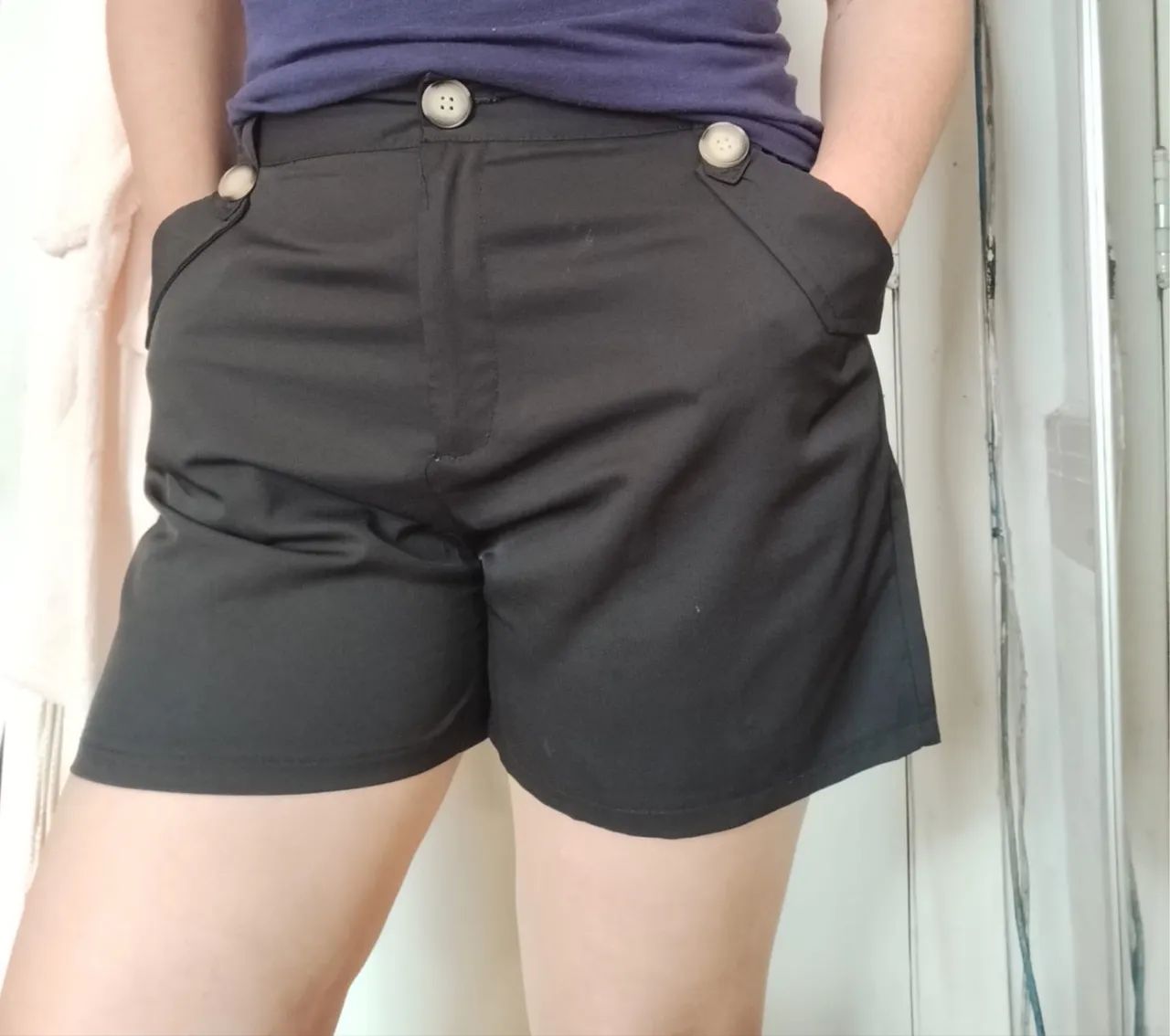 Shorts alfaiataria 