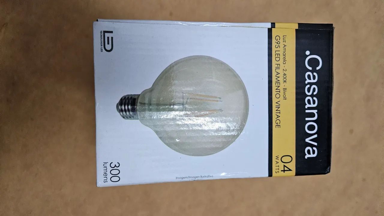 Lâmpadas LED Filamento Vintage Casanova - 08 unidades - Foto 3