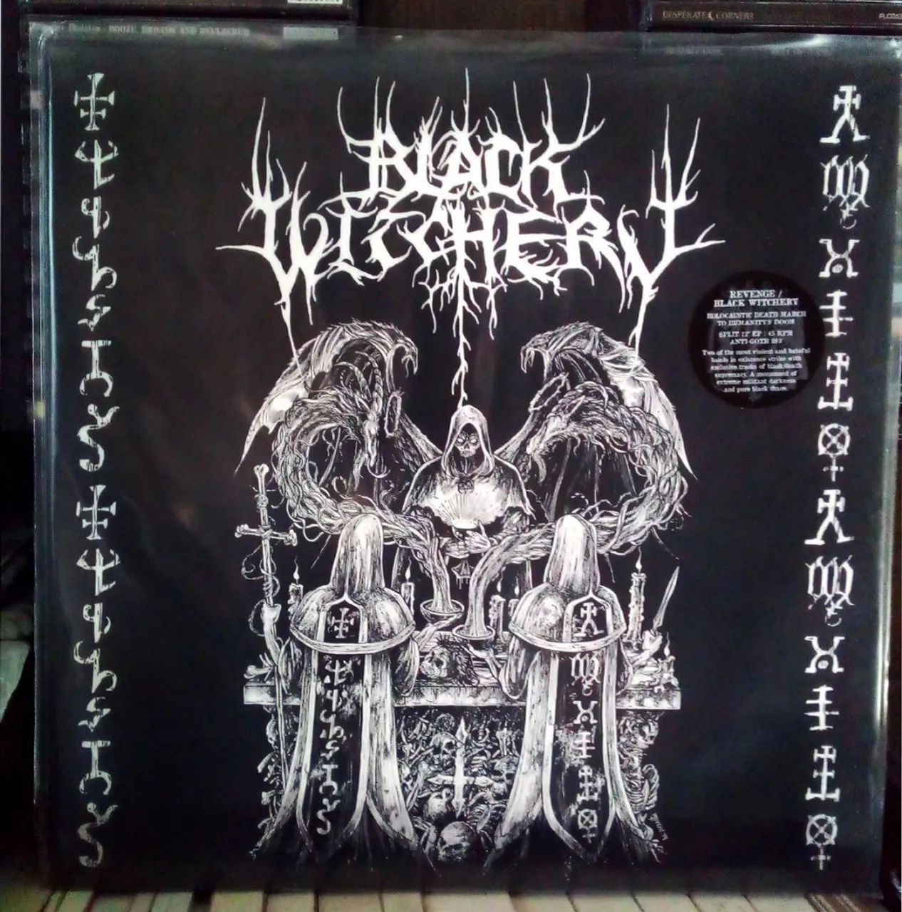 Black Witchery / Revenge - Holocaustic Death March to Humanity's Doom (Split MLP) 2015