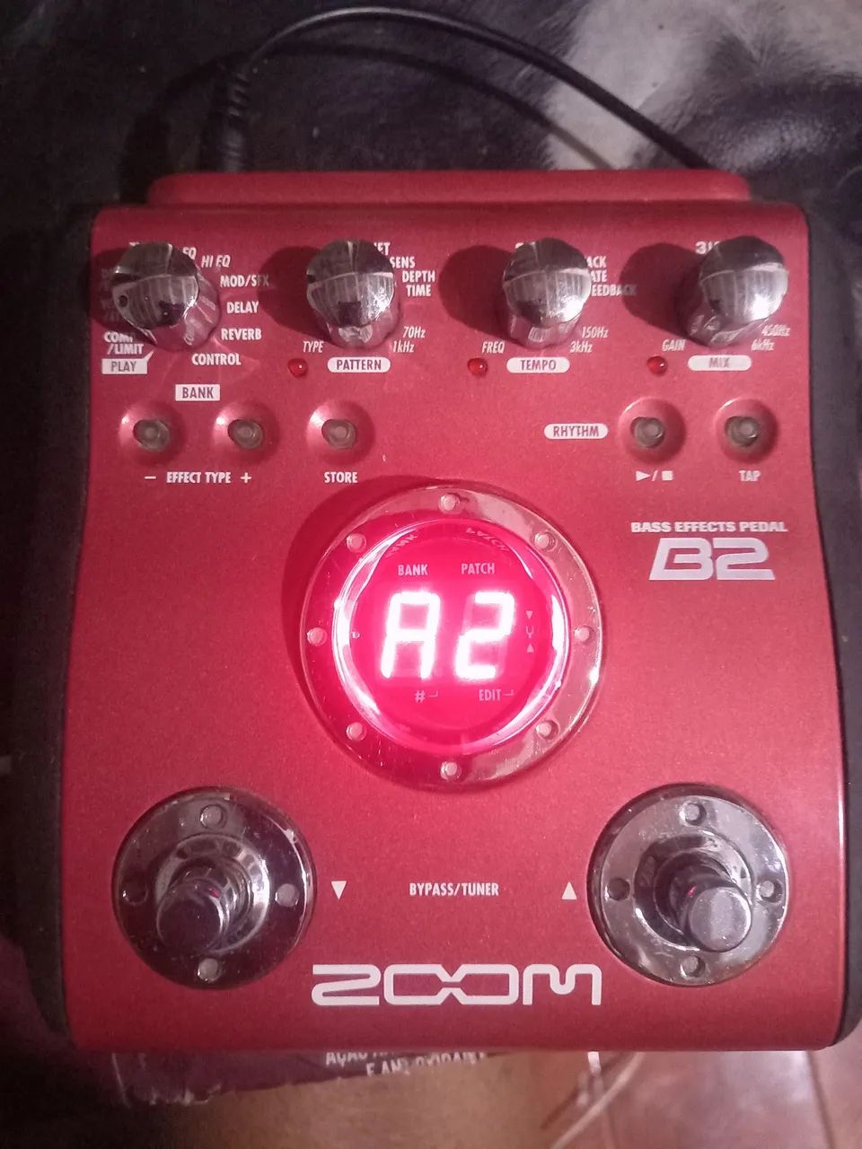 ZOOM B2-Pedaleira para baixo. - Foto 3