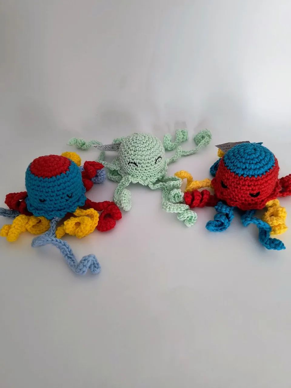 Polvos de crochê para bebê - Unissex