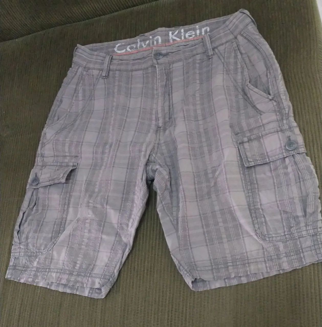 Bermuda Calvin Klein Cargo Masculina tamanho 40 Conforto e Estilo! - Foto 2