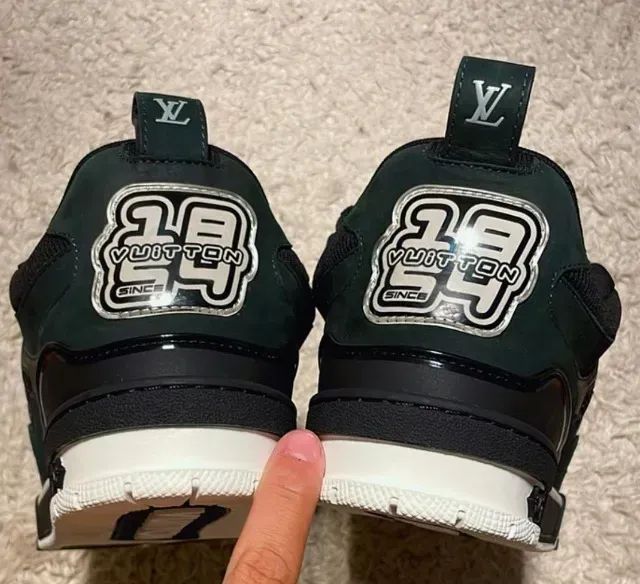 Tênis Louis Vuitton LV Skate Sneaker Black - Tamanho 40 - Novo - Foto 5