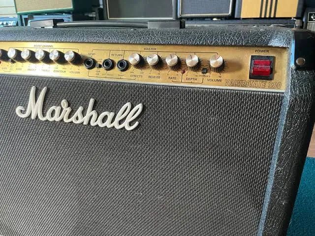 Amplificador Marshall Valvestate S80 Stereo Chorus Inglês Troco por Guitarra  - Foto 2