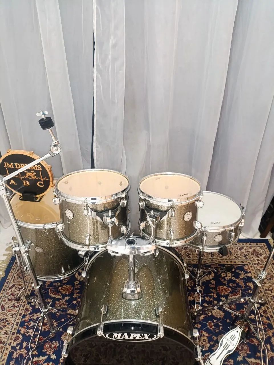 Bateria Mapex horizon com visual moderno e som imponente - Foto 5
