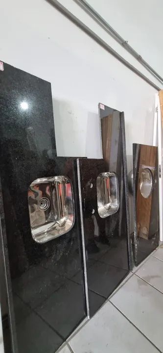 Pia cozinha pedra são Gabriel com recort - Foto 3