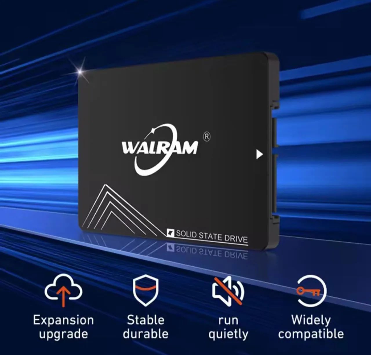 SSD Walram 120GB SATA III Disco rígido  - Foto 5