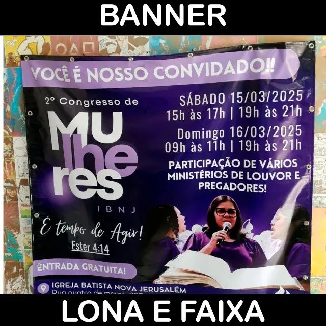 Banner, Lona e Faixa - Foto 3