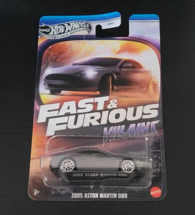 Hot Wheels Fast & Furious Villains - Set com 5 Miniaturas