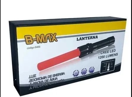 LANTERNA TÁTICA RECARREGÁVEL SWAT B-MAX BM-8466 - Foto 5