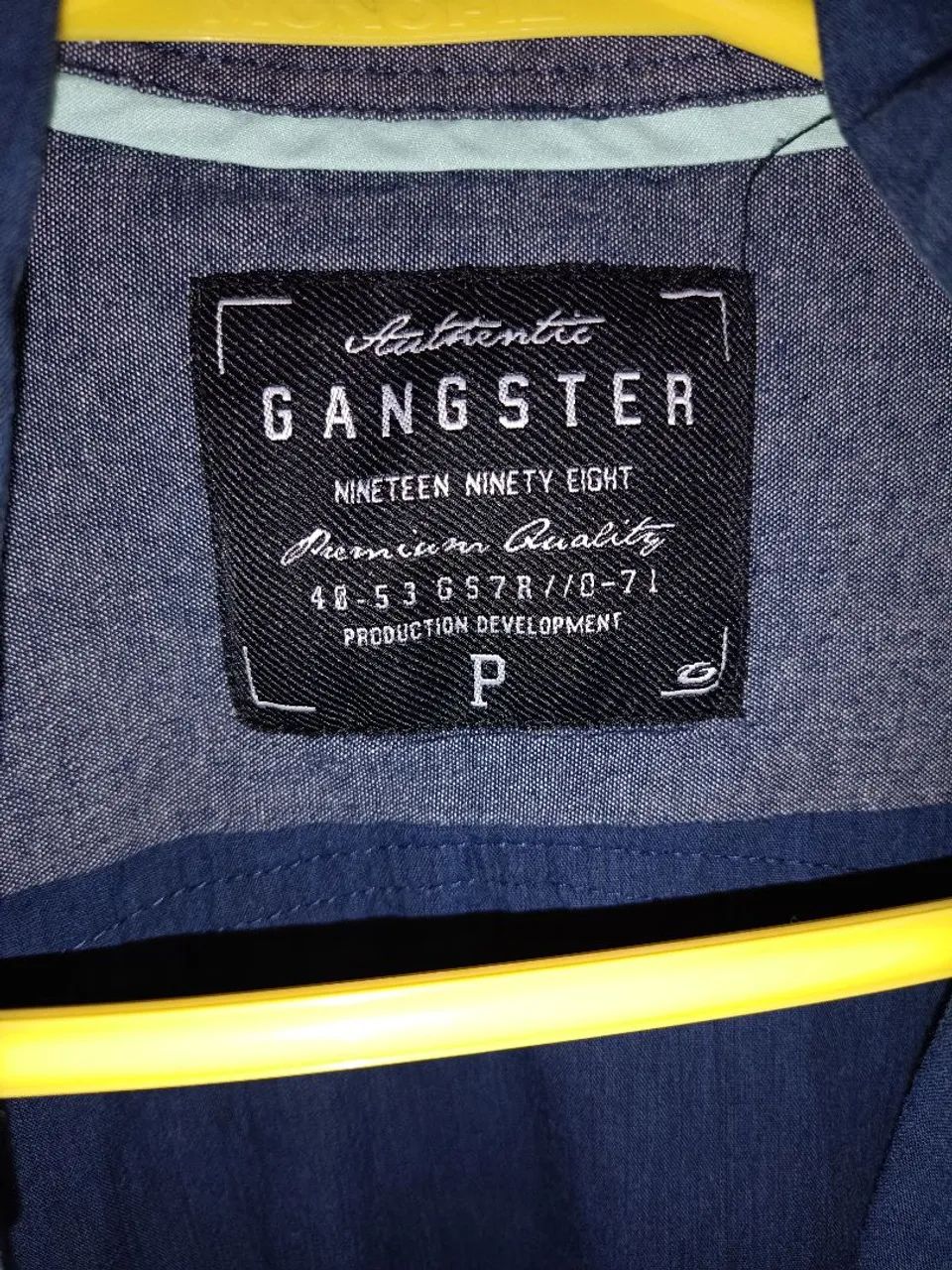 Camisa Gangster - Azul - Foto 4