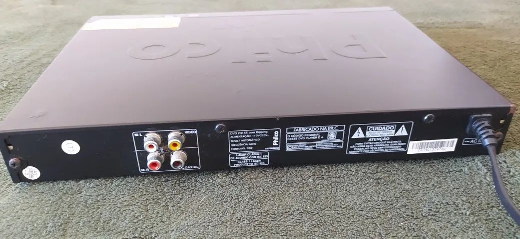 Antigo Aparelho DVD Philco Karaookê modelo PH155 Ripping Anos 2000 (com defeito) - Foto 5