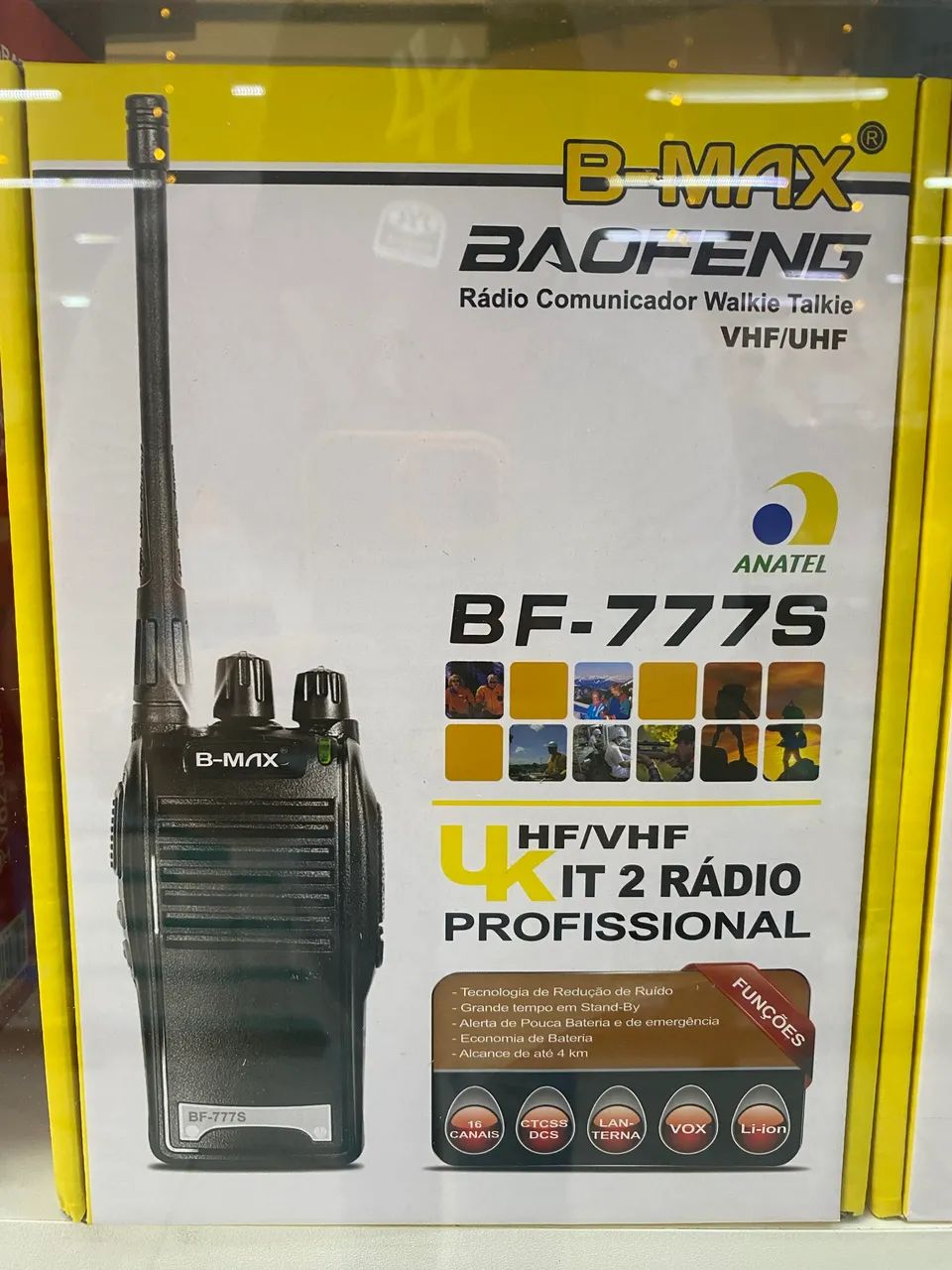 Rádio comunicador Baofeng 2 Und 