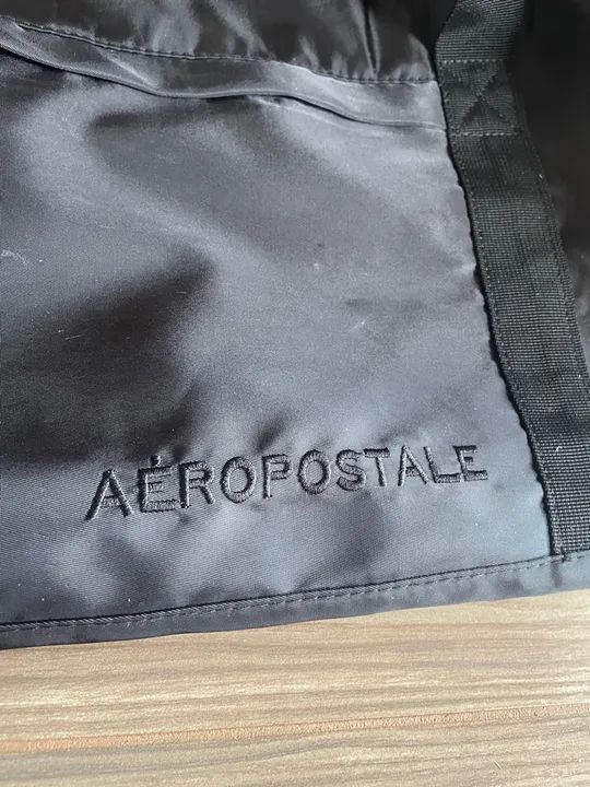 Mala de Viagem Aeropostale Preta com Rodinhas 23 kl - Foto 5