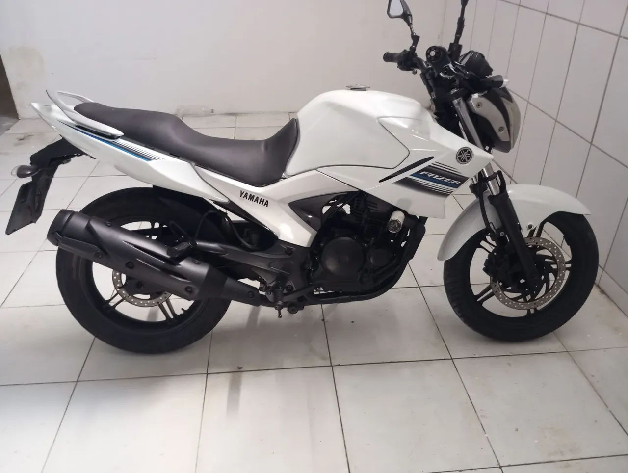 Fazer 250 no ponto de transferência