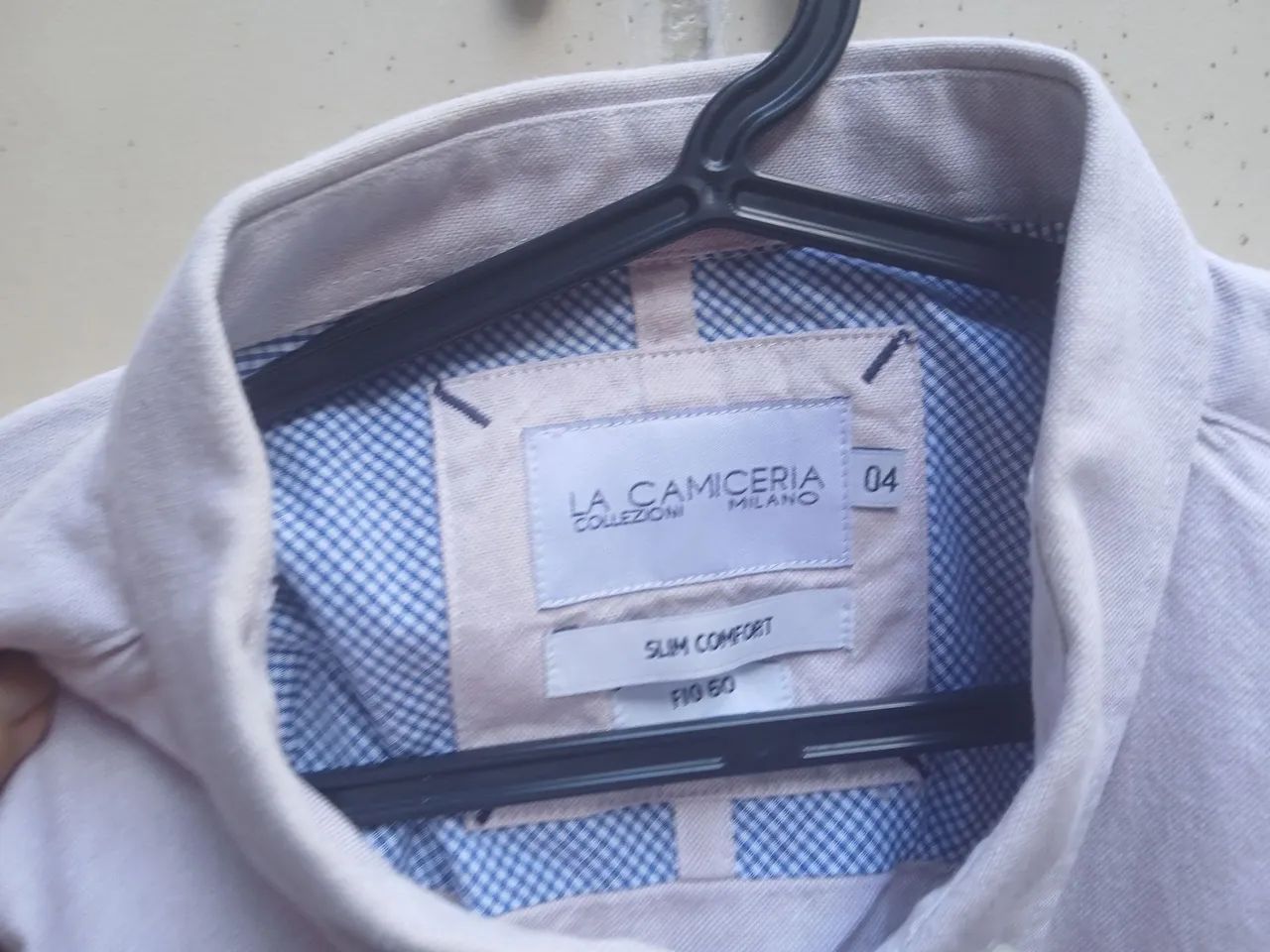 Camisa masc.LA CAMICERIA,tam.04 - Foto 5