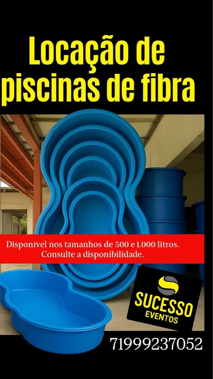 Locação de piscina de feijão  - Foto 2