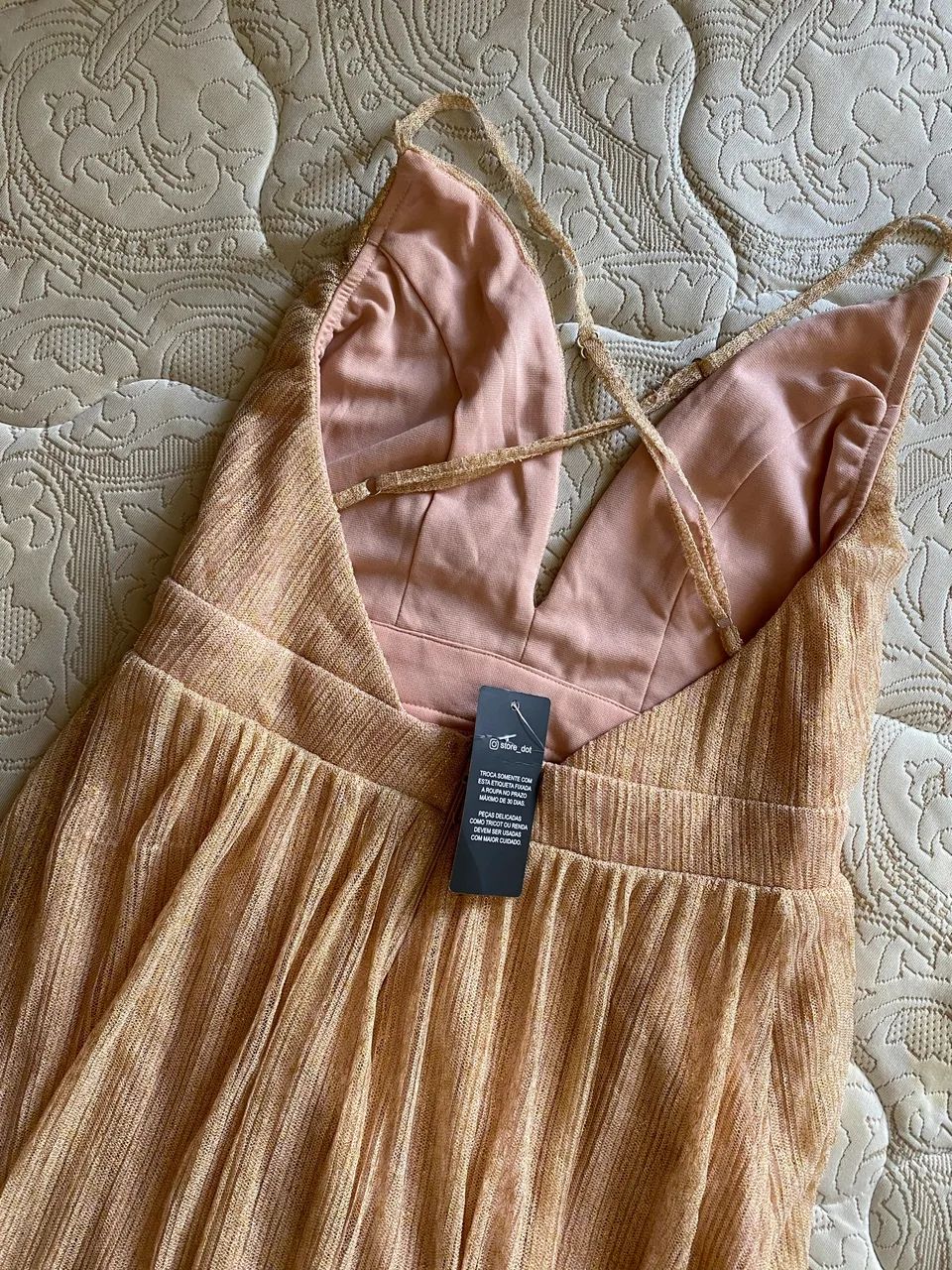 Vestido lindo ideal para final de ano