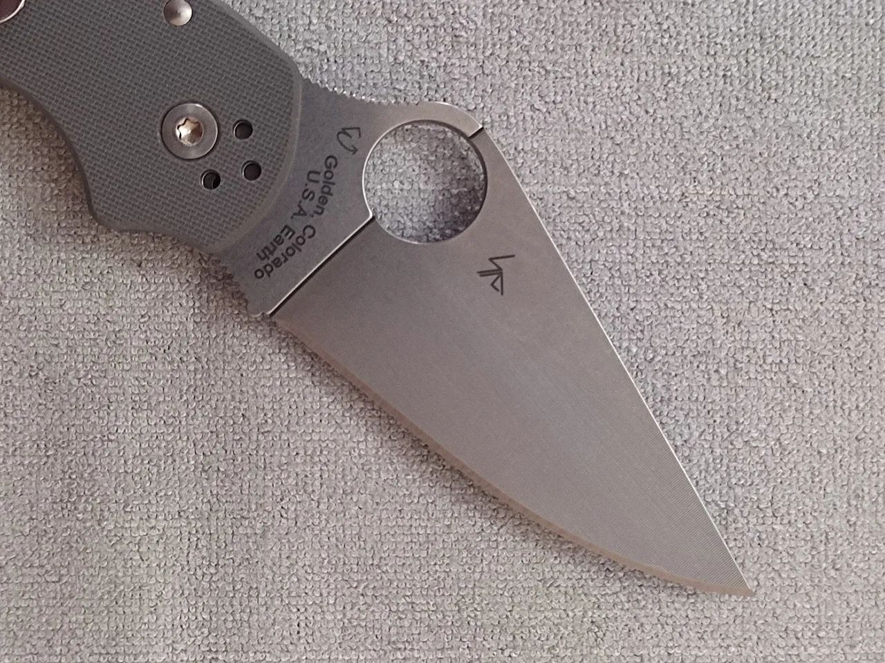 Spyderco Paramilitary 3 Naxamet  C223GPDGY s/ caixa - Foto 6