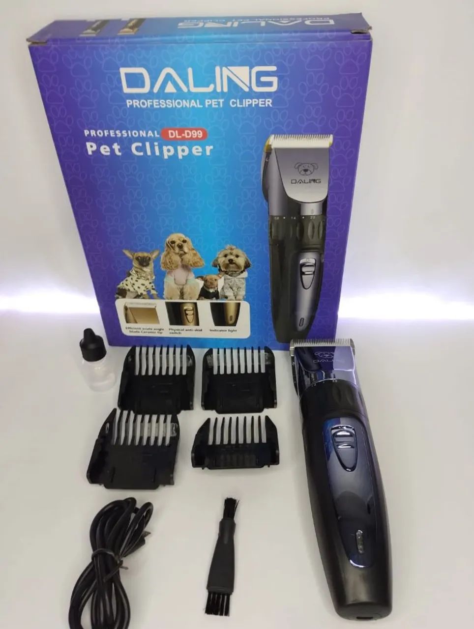 Máquina de Cortar Pelo para Pet - oferta exclusiva com frete grátis - Daling DL-D99