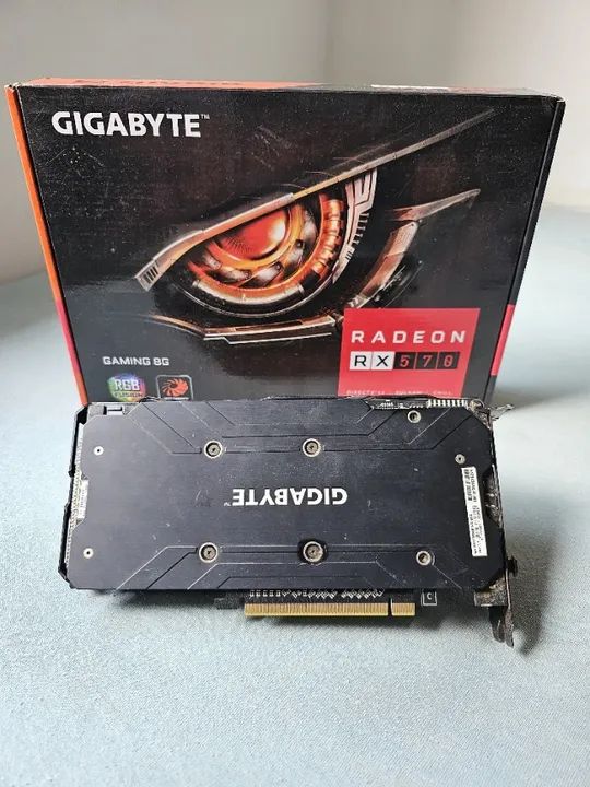 Placa de vídeo Gigabyte Amd Radeon Rx 570 Gaming 8GB - Foto 3