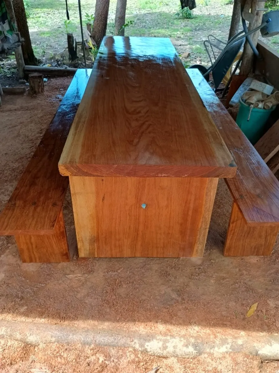 Mesa rústica