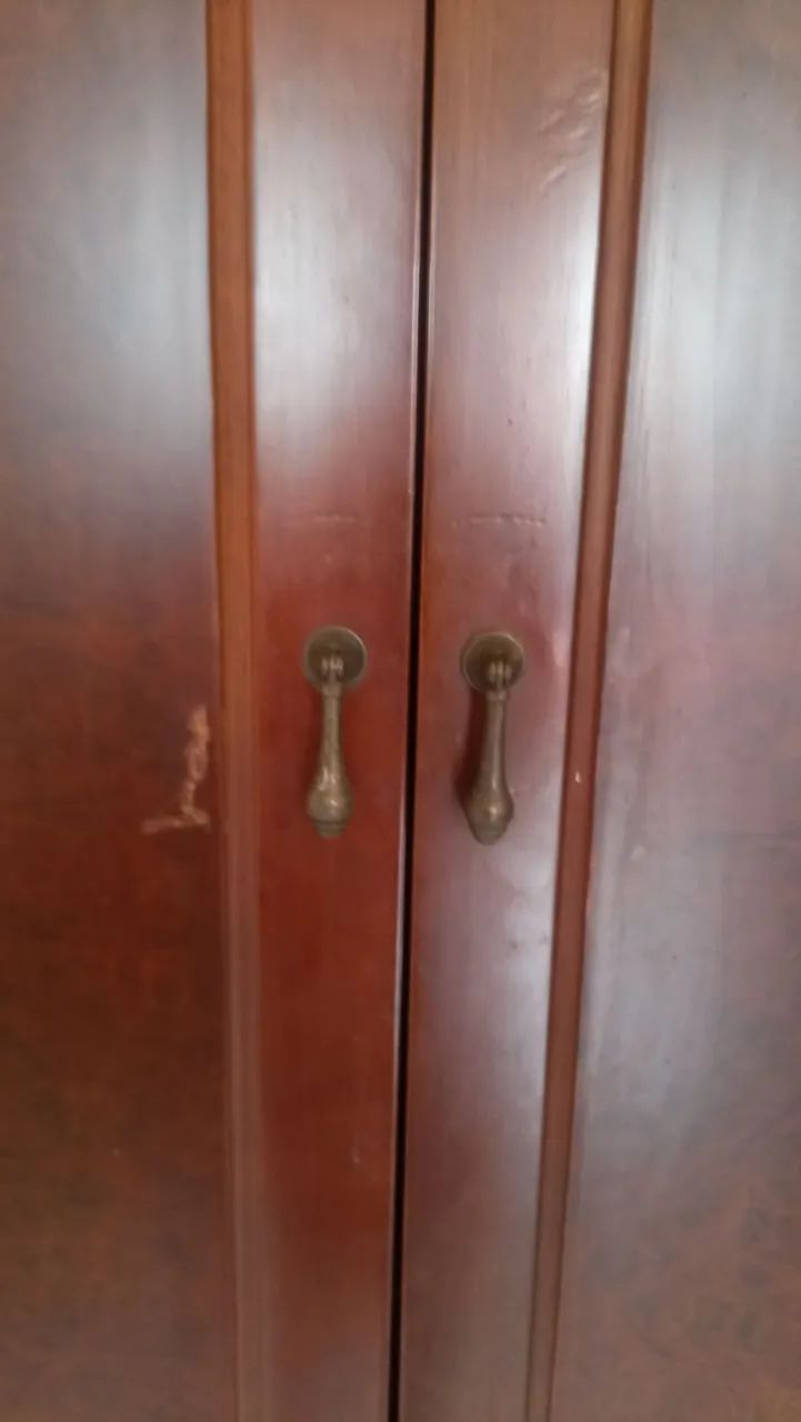 Aemoir Armário de madeira com portas e prateleiras - Foto 6