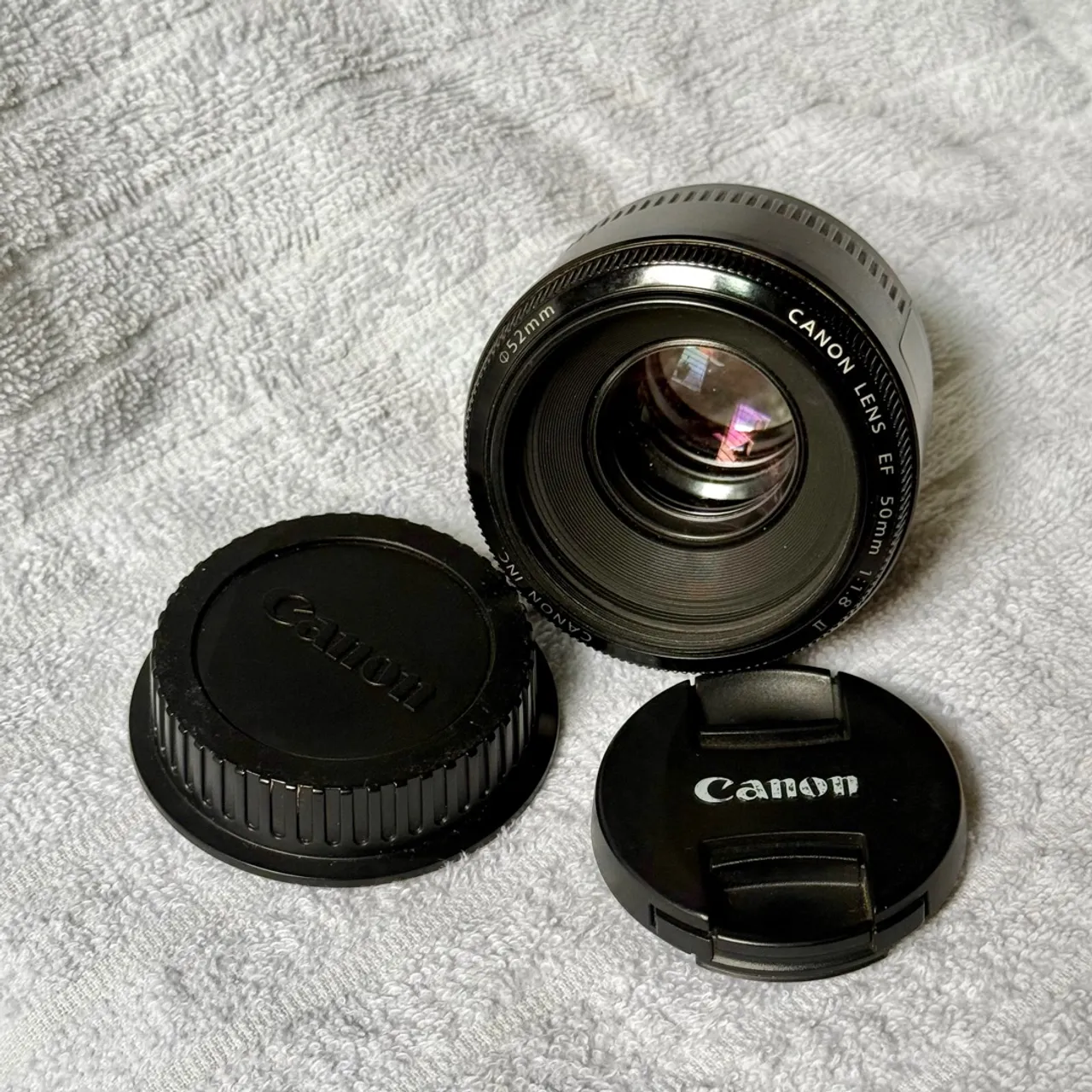 Lente Canon EF 50mm f/1.8 II