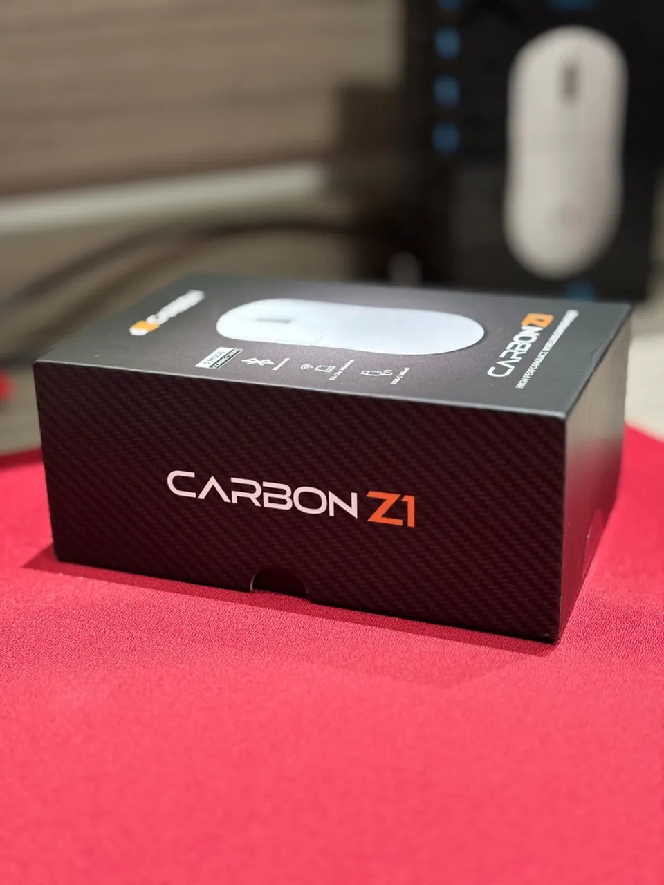 Mouse Sem Fio Carbon Z1 - Lacrado