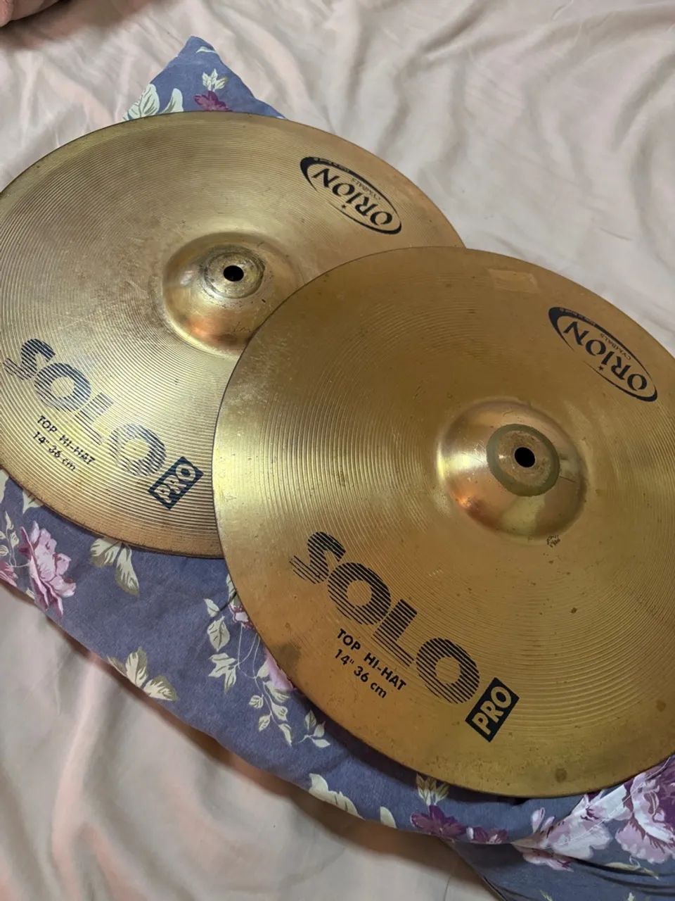 Pratos de bateria Orion Solo Pro 14" Hi-Hat - Foto 3