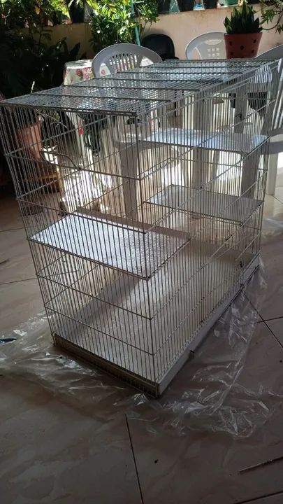 Gaiola Ipanema para Chinchilas e twisters  - Foto 2