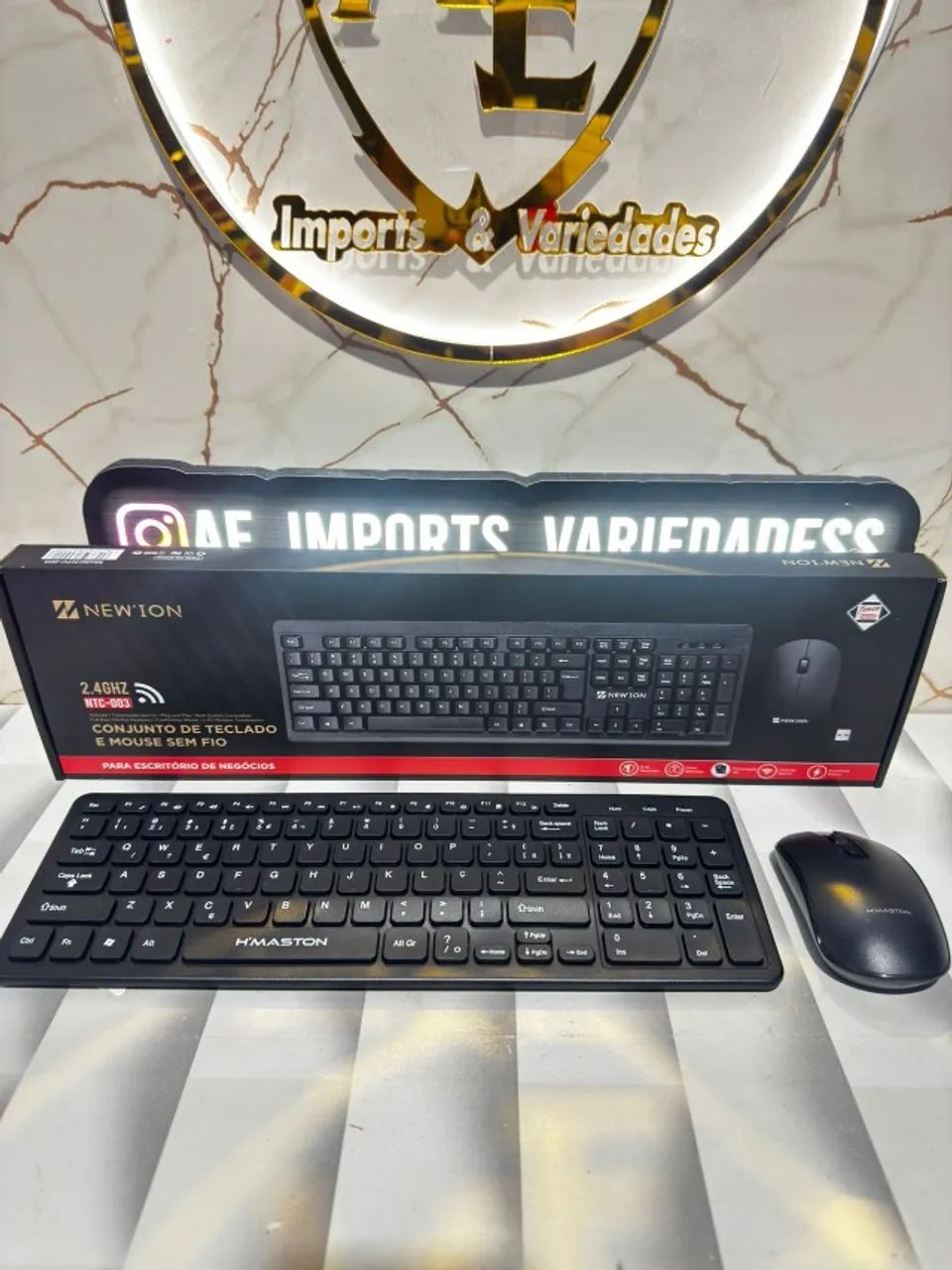 kit teclado bluetooth sem fio - Foto 3