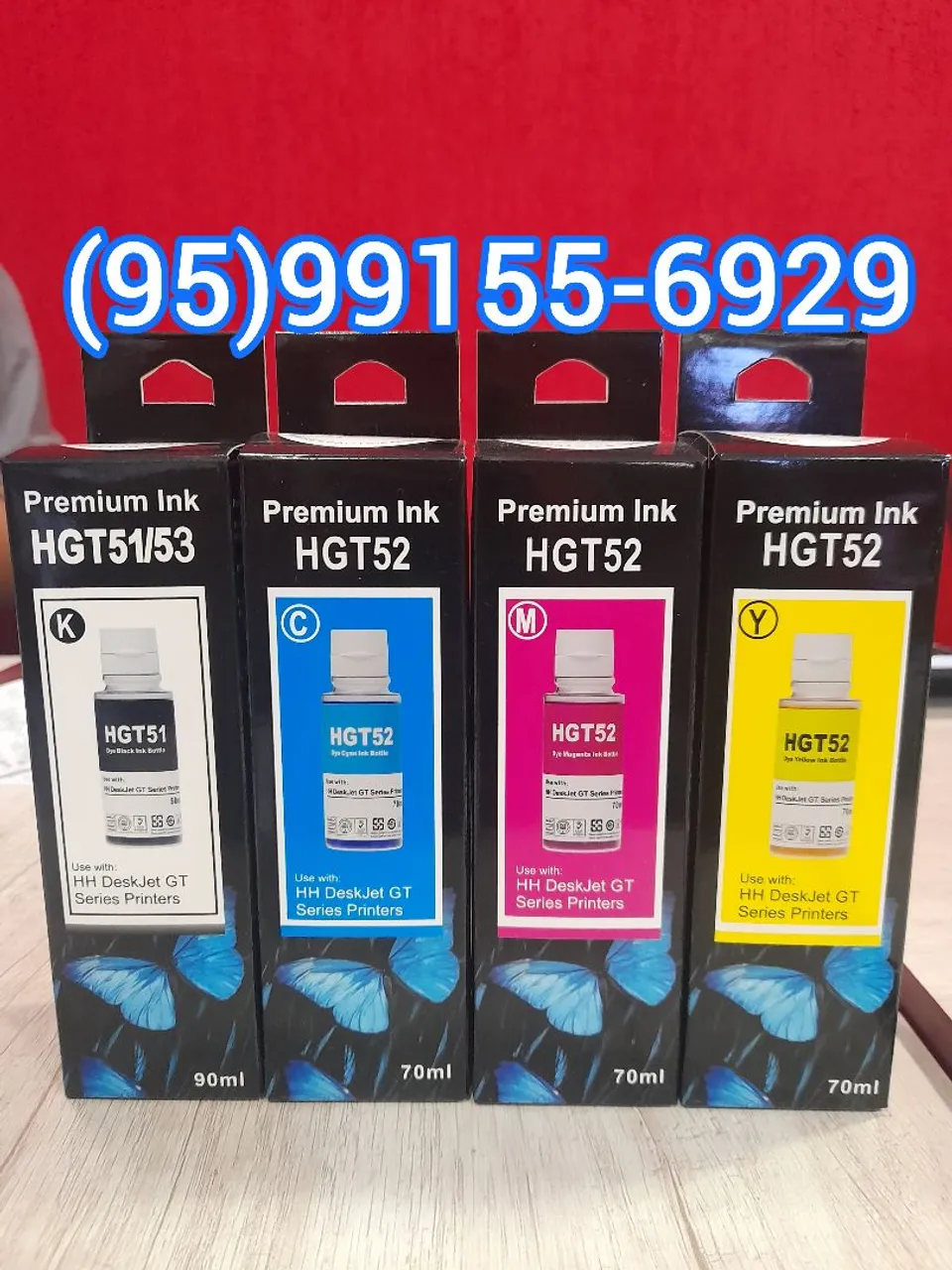 Tintas de impressoras Hp GT EcoTank