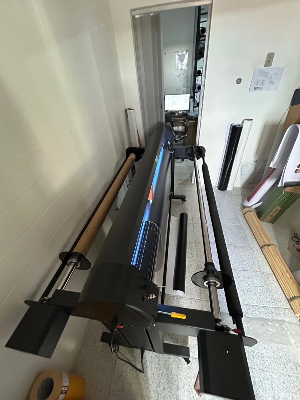 TAKE-UP AUTOMÁTICO PARA PLOTTER RECORTE CAMPRO 1,50MT - REBOBINADOR 