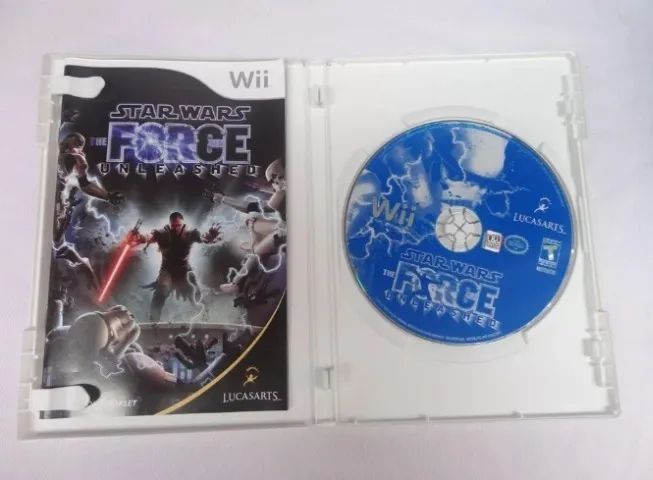 Star Wars The Force Unleashed - Original Americano Para Wii - Foto 3