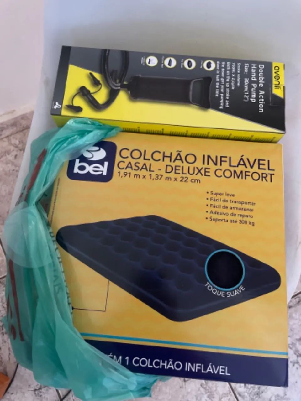 Colchão inflável casal 