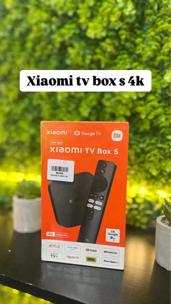 Xiaomi TV Box S 4K - Google TV - 2ª Geração