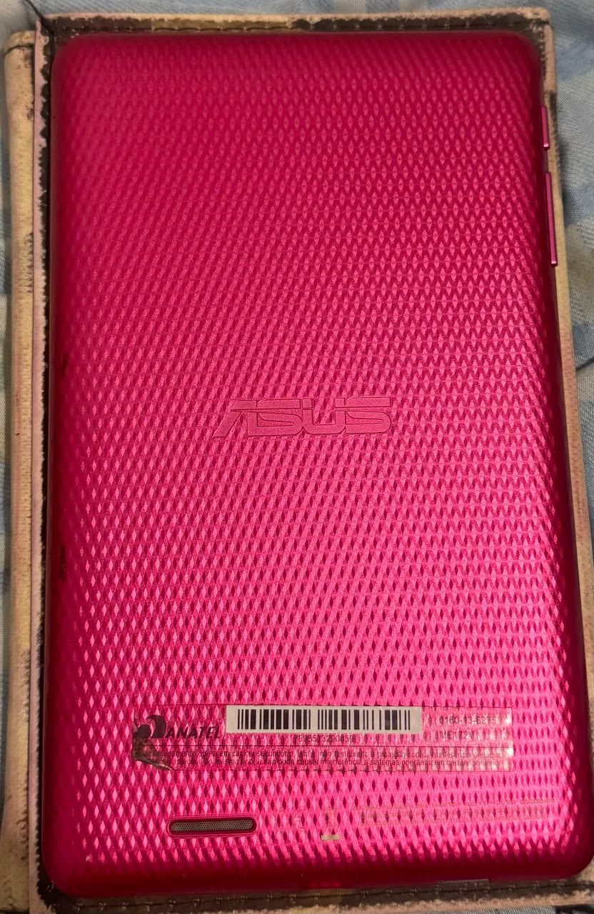 Vendo tablet Android ASUS MEMO  pad cor rosa com defeito  - Foto 2