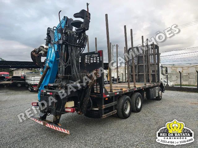 Volvo FMX 500 6x4 Transtora Munck Garra Florestal HFORT 7000N 2017 - Foto 6