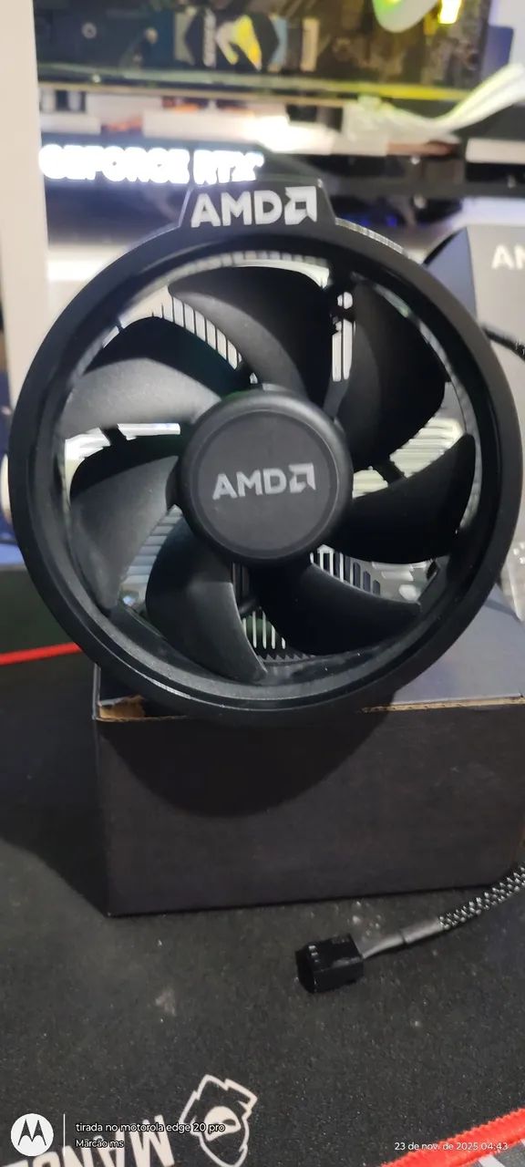 Cooler p/ processador AMD ORIGINAL nunca usado p/ 7 5700x a pasta térmica veio de fabrica  - Foto 6