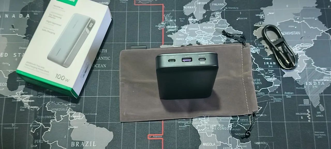 Power Bank UGREEN 20000mAh 100W - Carregamento Rápido - Foto 4